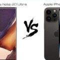 Samsung note 20 ultra vs iPhone 14 pro max