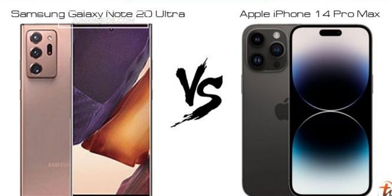 Samsung note 20 ultra vs iPhone 14 pro max